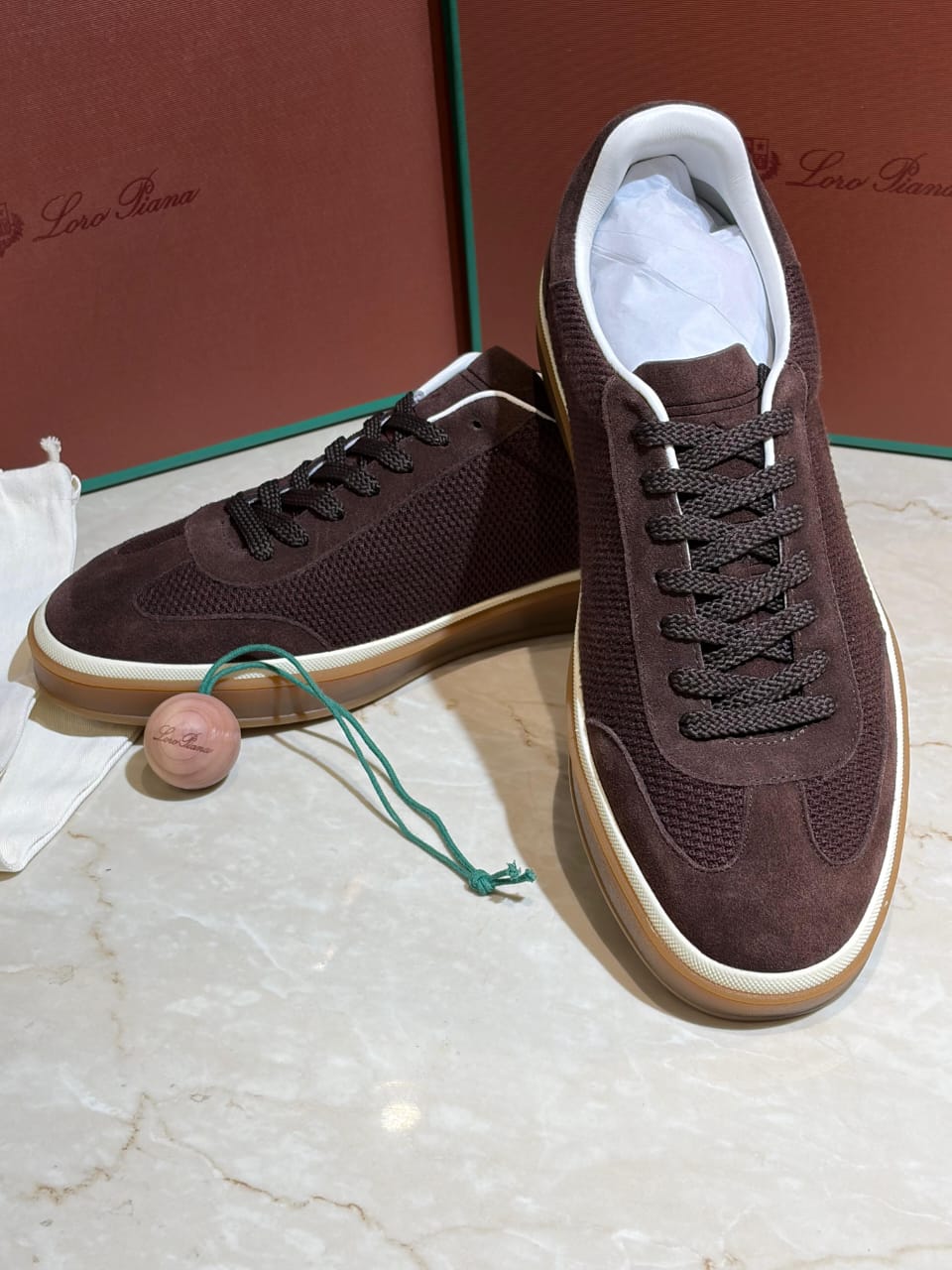 Luxury Suede Tennis Walk Sneakers