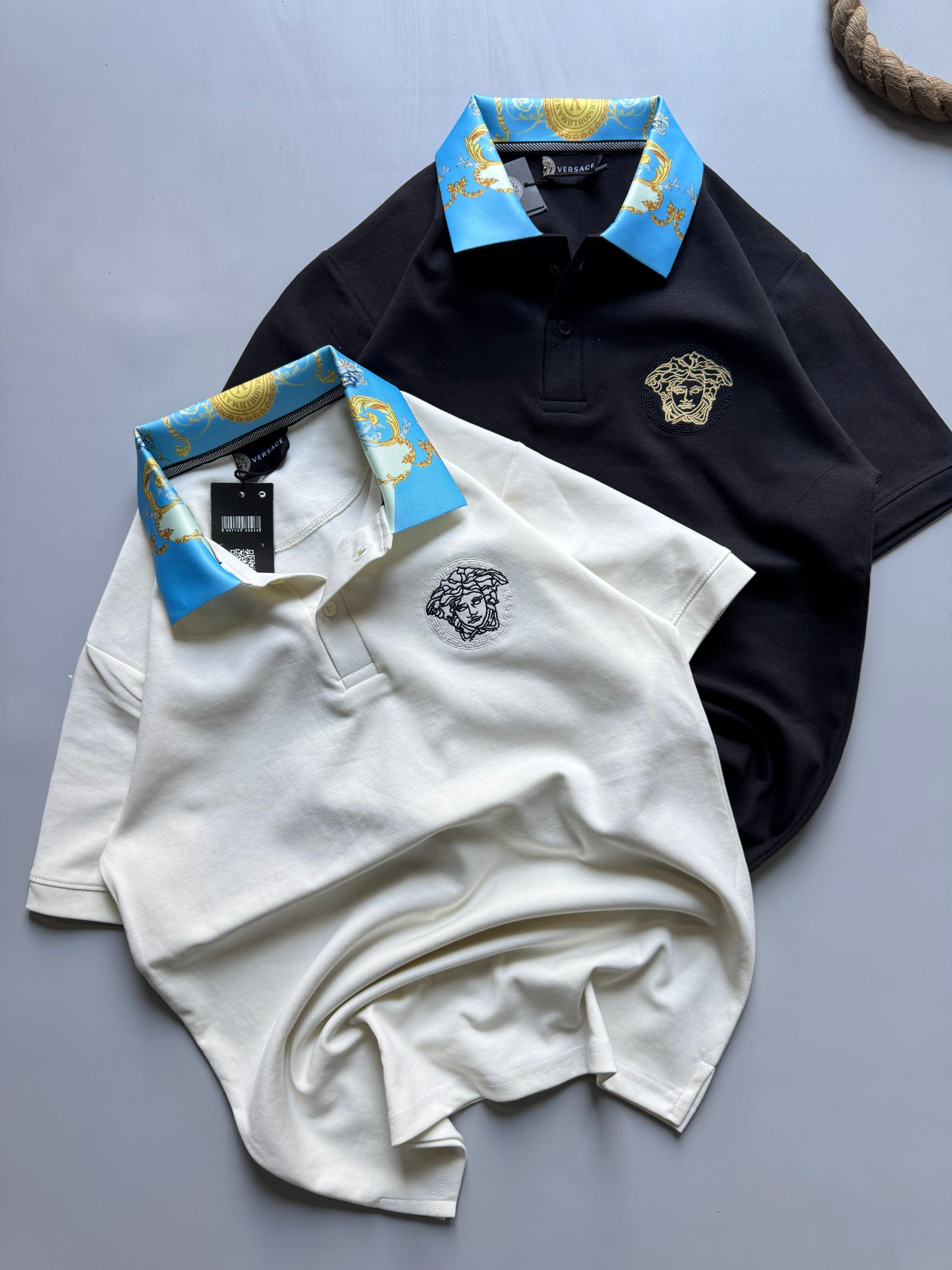 Signature Collar Luxe Polo T-Shirt