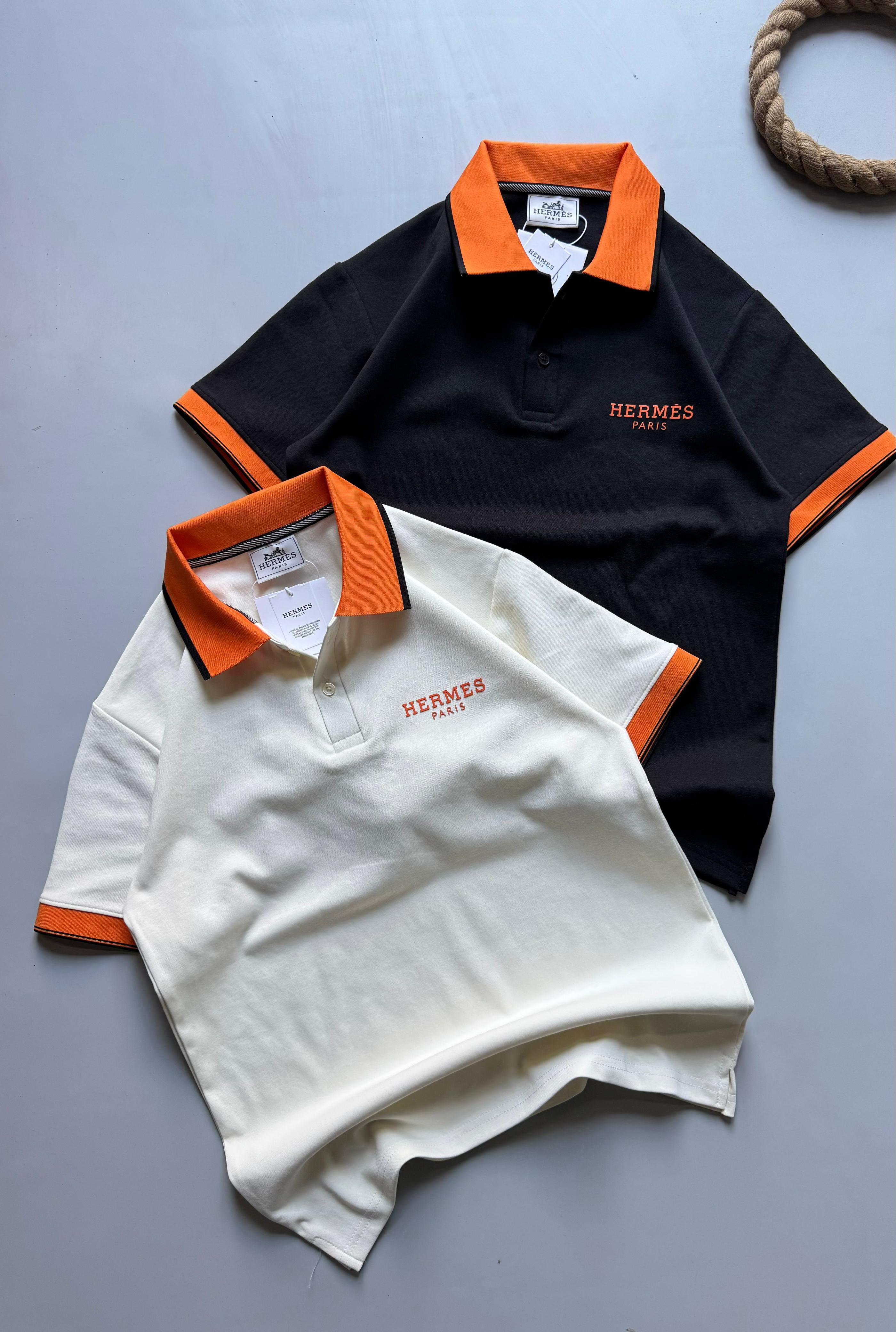 Contrast Collar Premium Polo Tee
