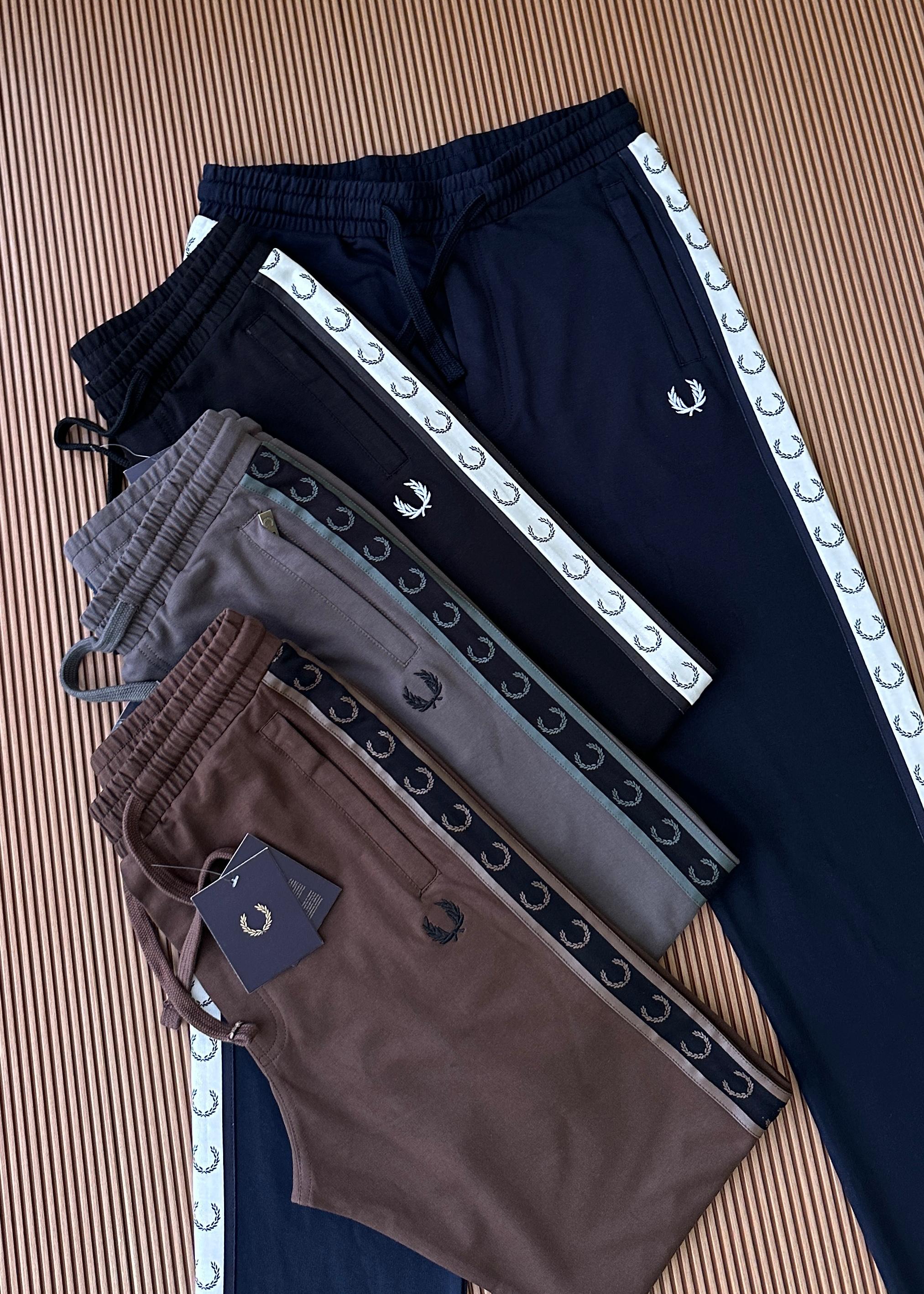Premium Side Stripe Straight Fit Trackpants
