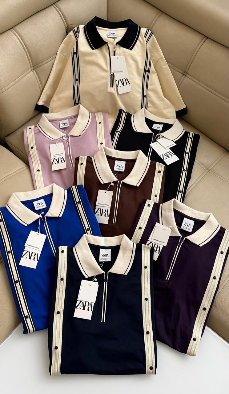 Summer Luxe Zip Polo Collection