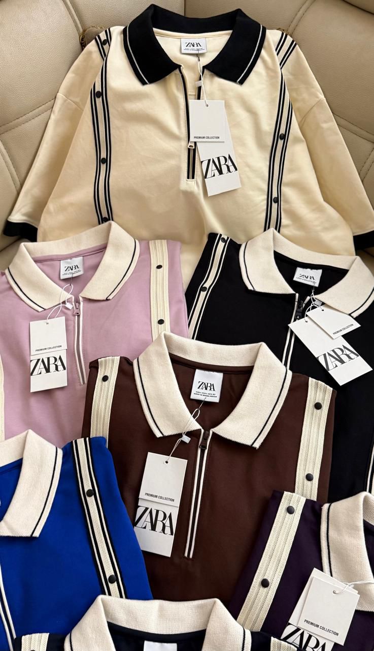 Summer Luxe Zip Polo Collection