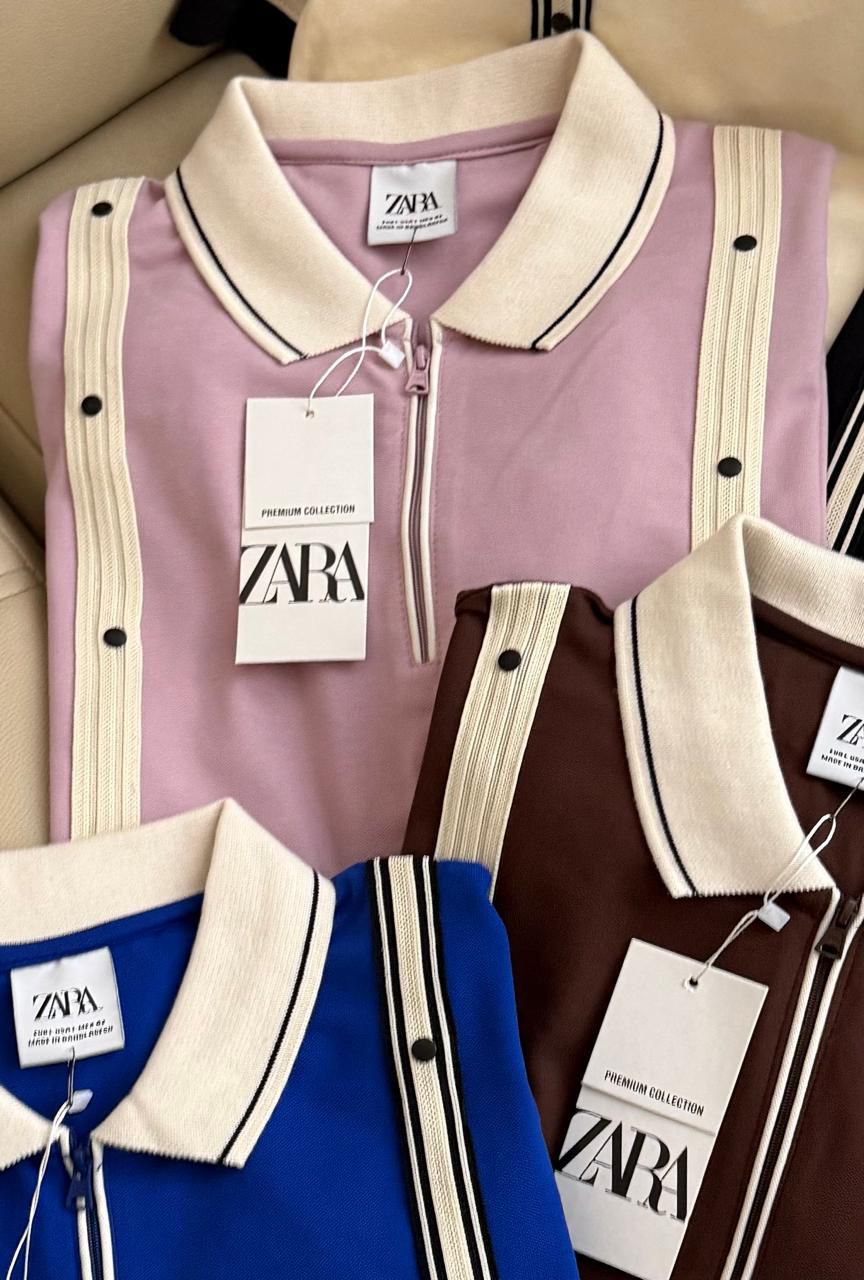 Summer Luxe Zip Polo Collection