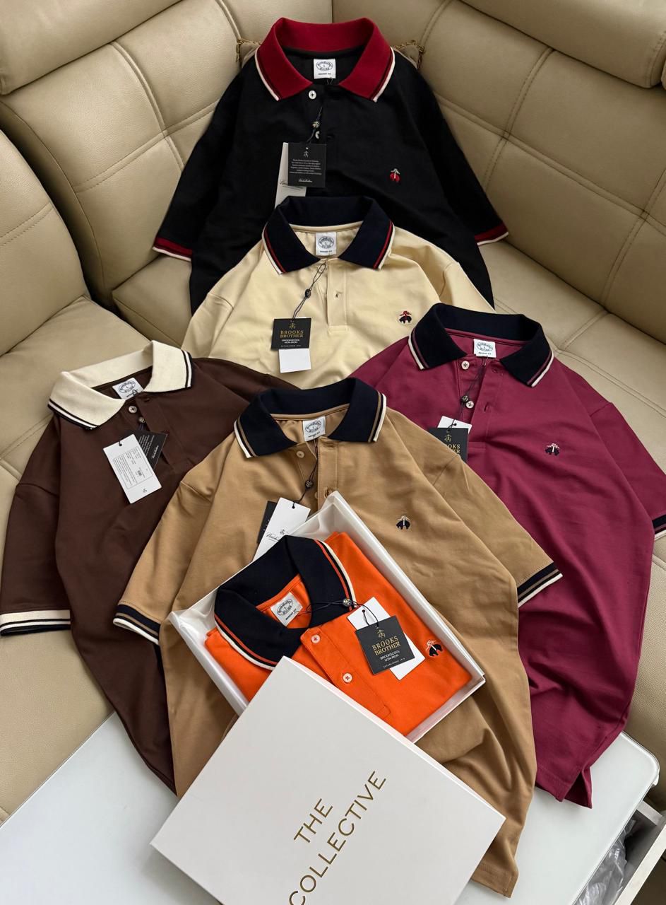 Elite Heritage Tipped Collar Polo Collection