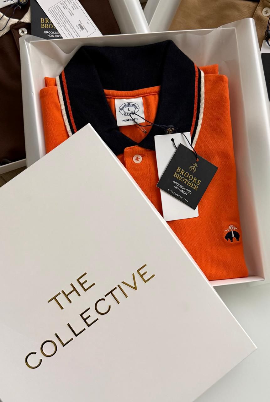 Elite Heritage Tipped Collar Polo Collection
