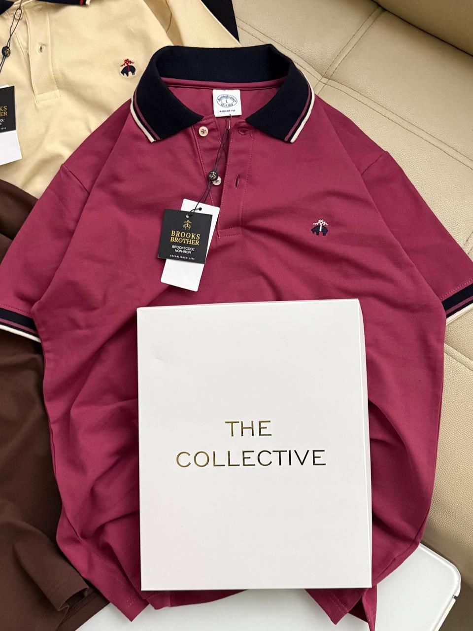 Elite Heritage Tipped Collar Polo Collection