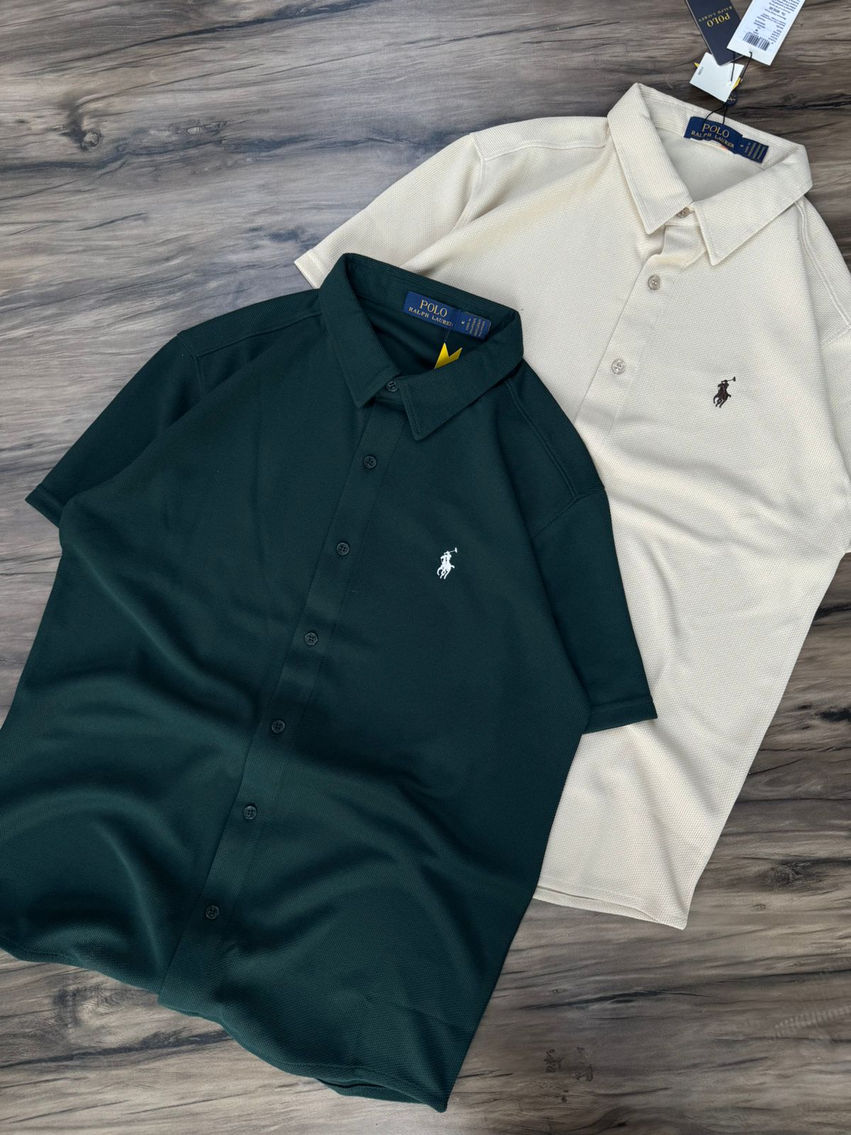 Elite Waffle Knit Half Sleeve Shirt – Signature Edition