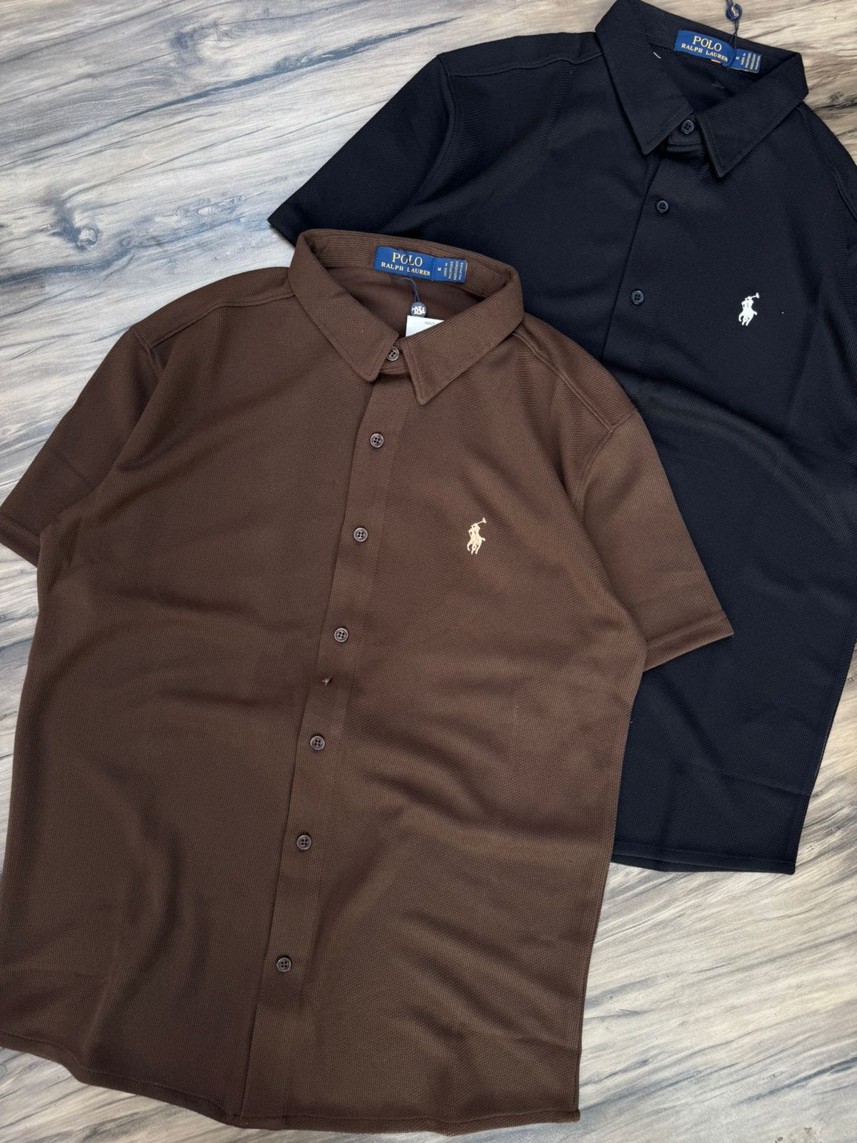 Elite Waffle Knit Half Sleeve Shirt – Signature Edition