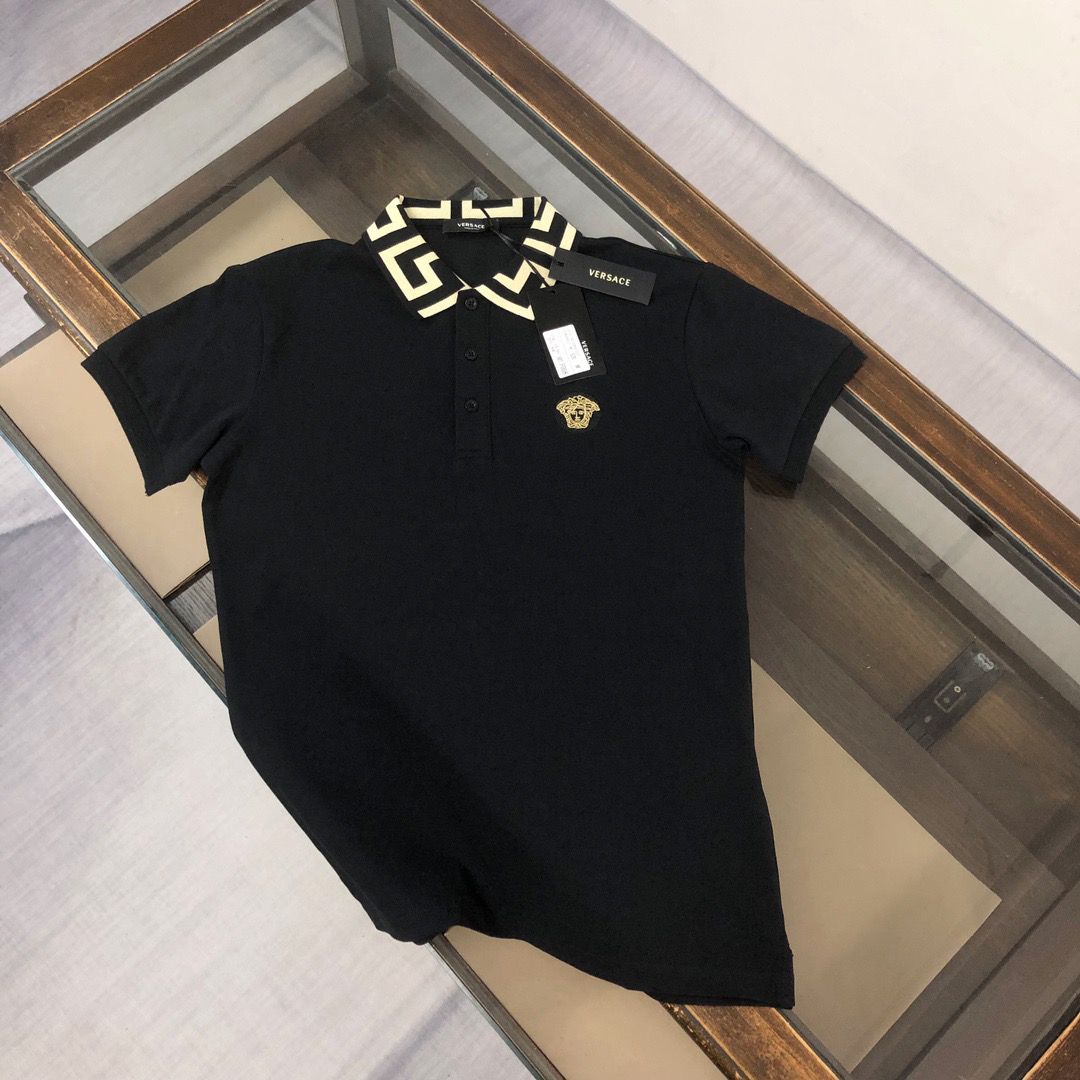 Medusa Collar Signature Luxury Polo