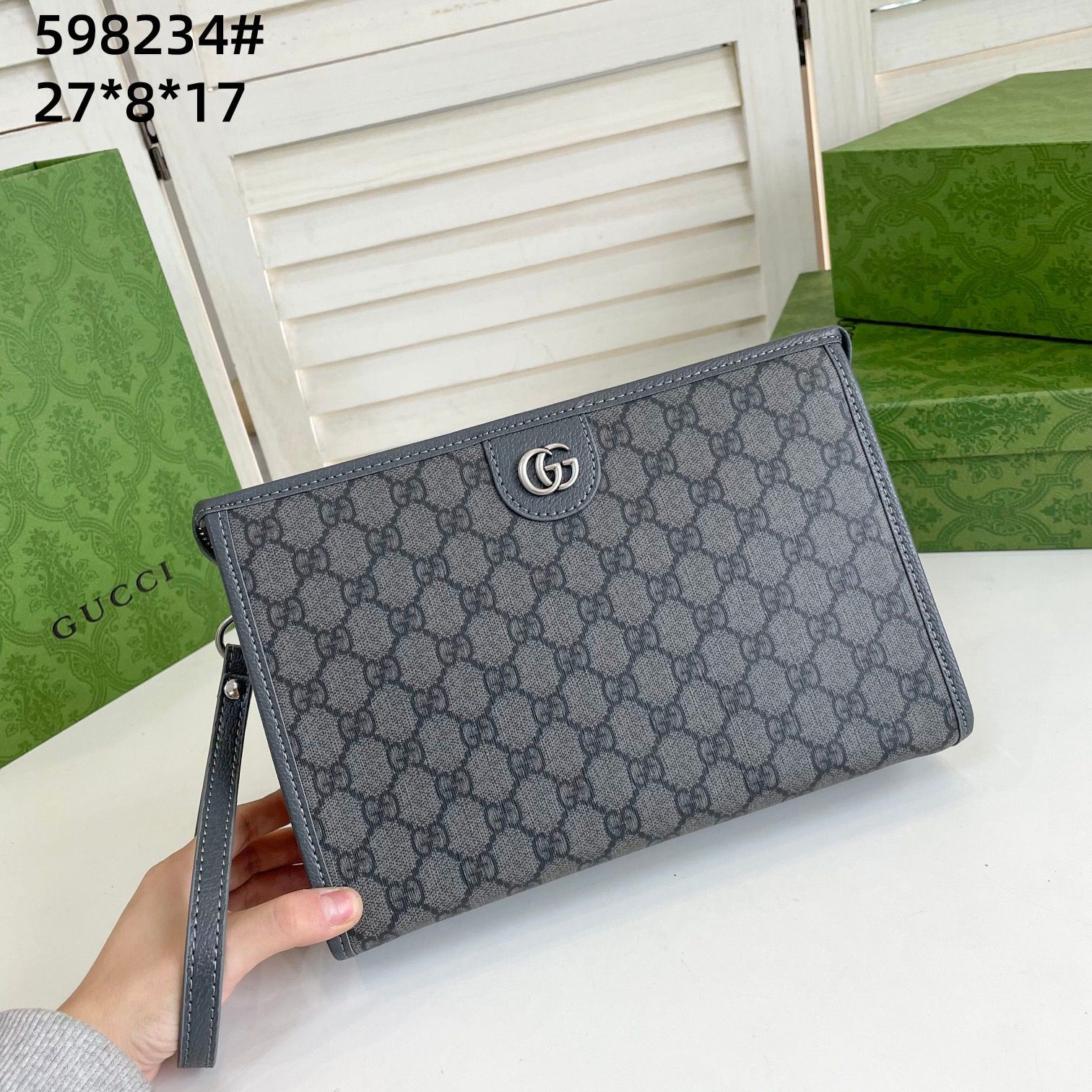 Monogram Luxe Hand Pouch (Premium Edition)