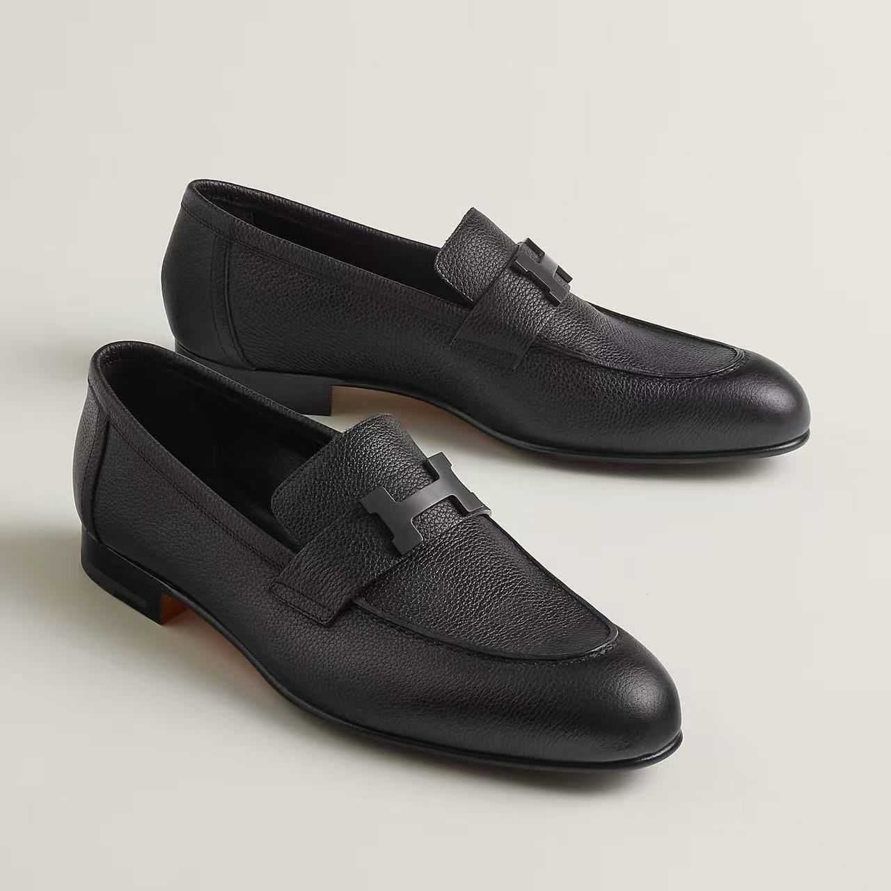 Italian Leather Luxe Loafers (Signature Matte Edition)