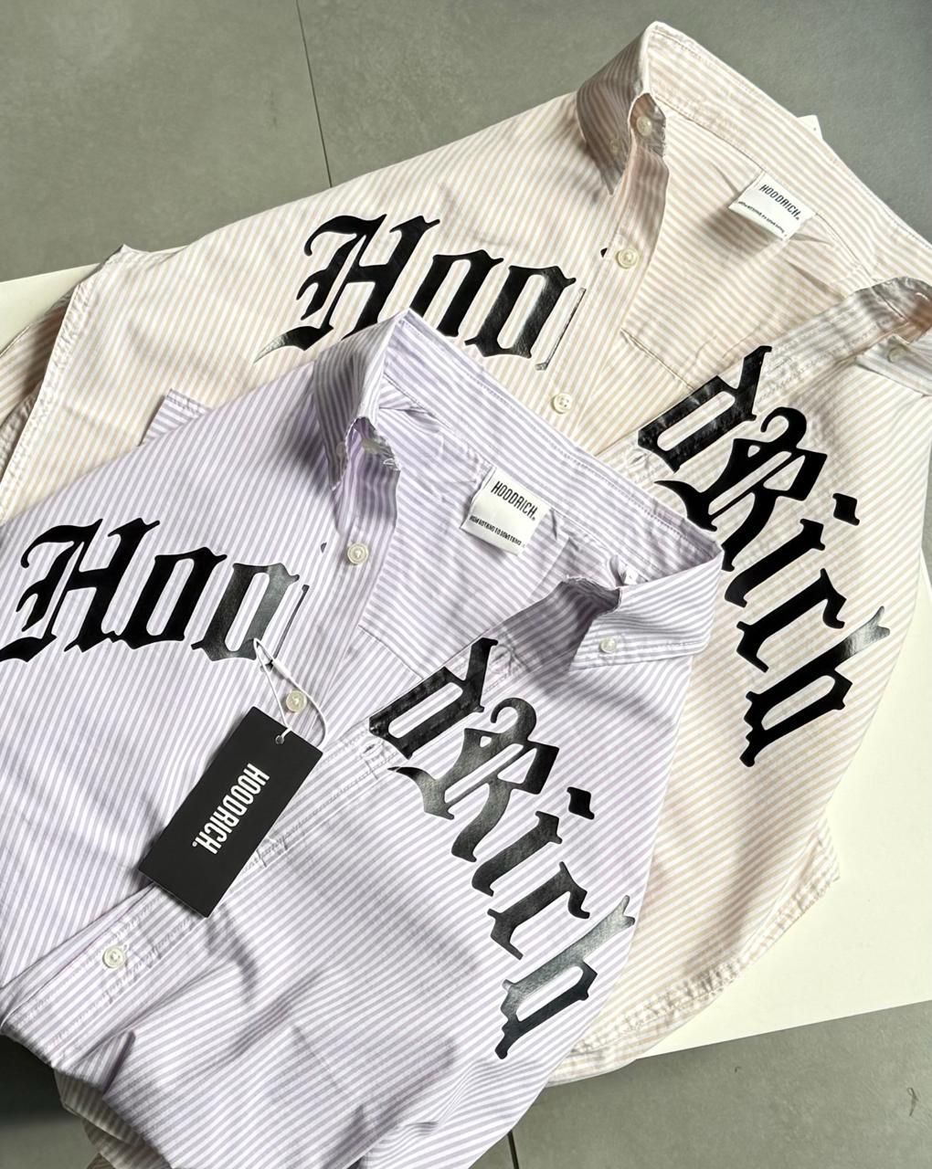 Urban Stripe Statement Cotton Shirt