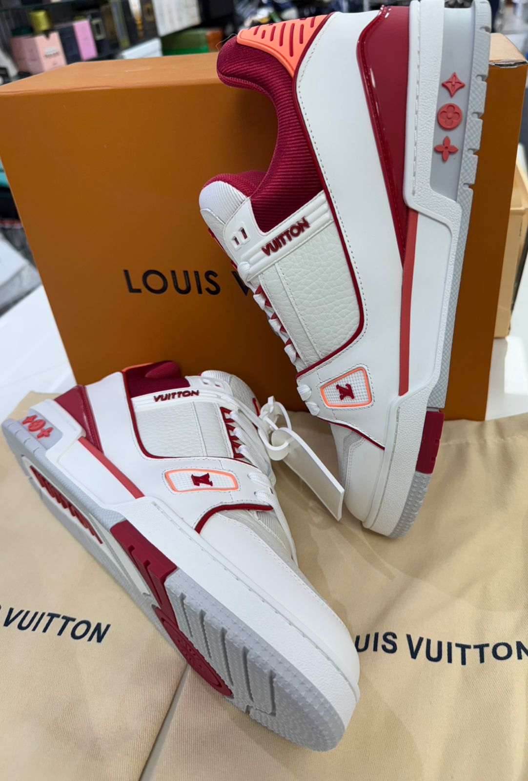 Elite Court Sneakers – Redline Edition