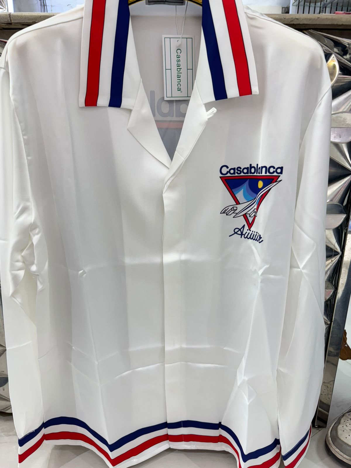 Jetstream Luxe Satin Cabana Shirt