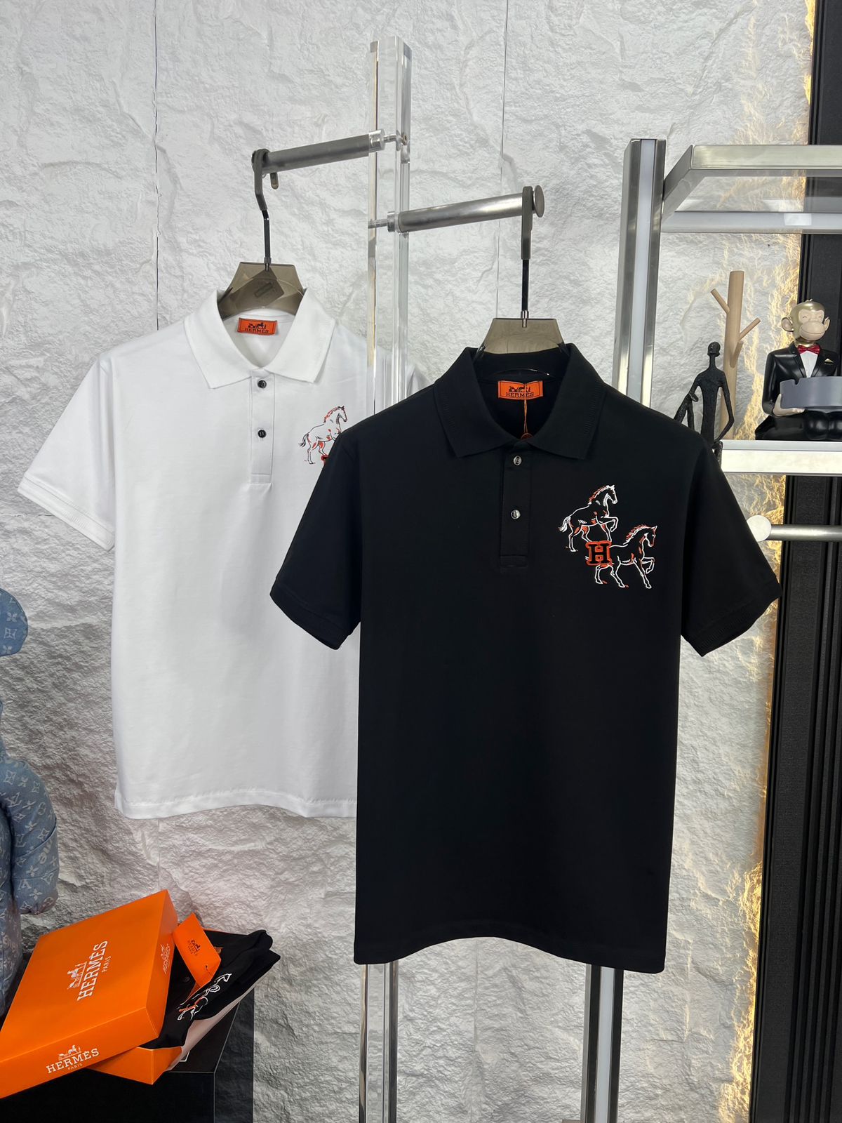 Monarch Embroidery Polo Tee