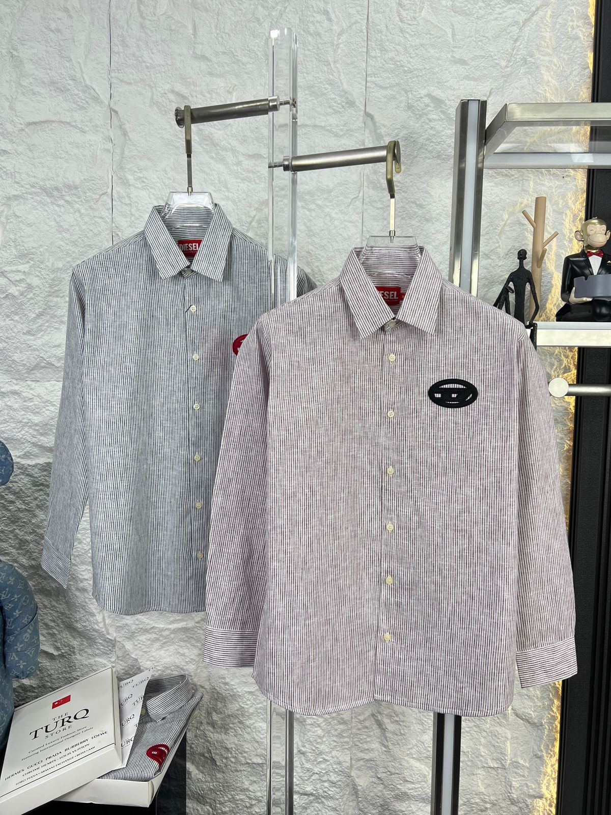 Summer Pinstripe Cotton Shirt