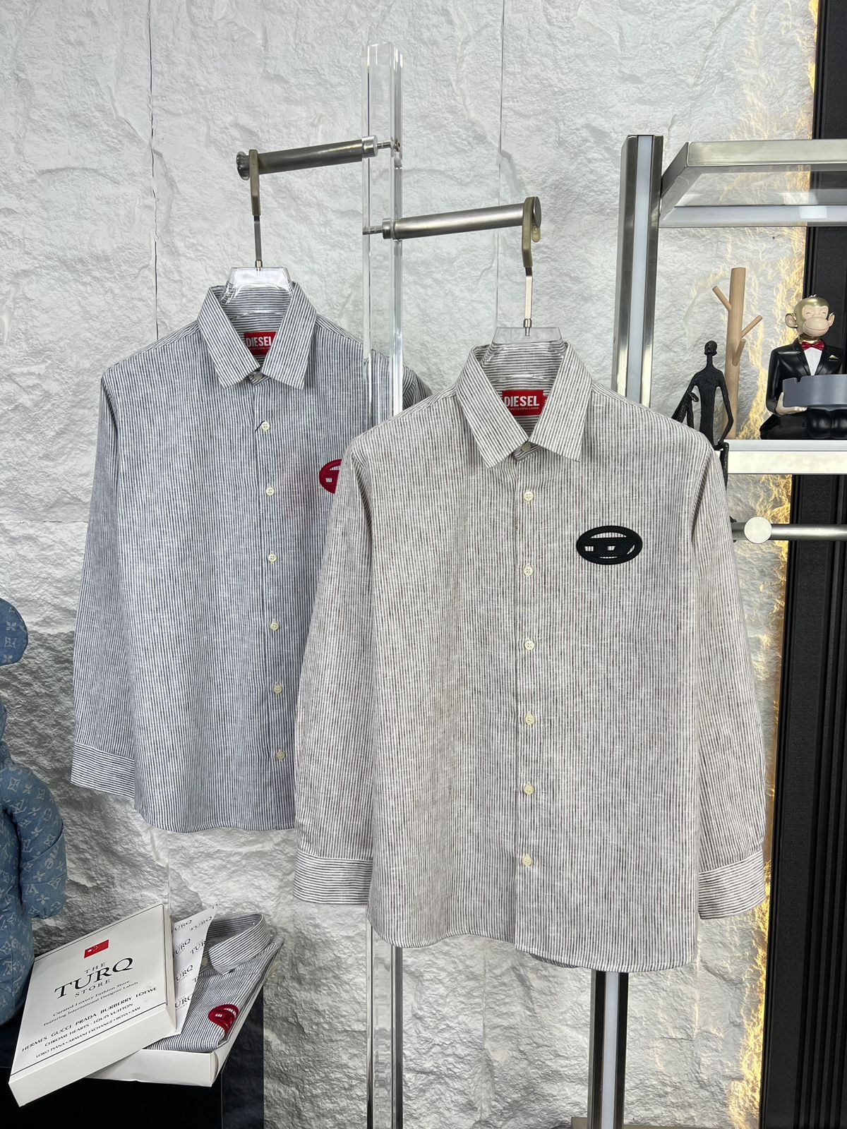 Summer Pinstripe Cotton Shirt