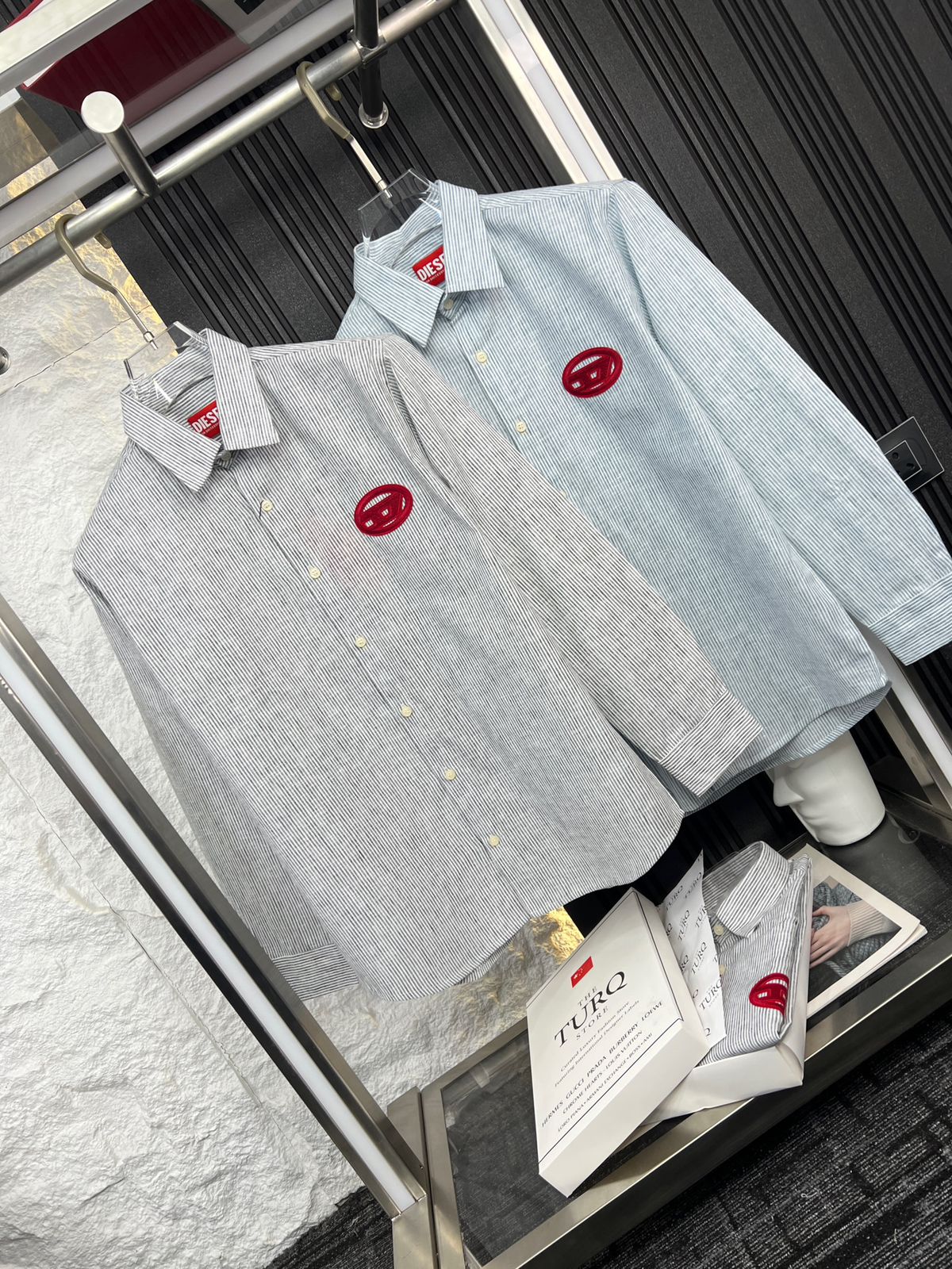 Summer Pinstripe Cotton Shirt