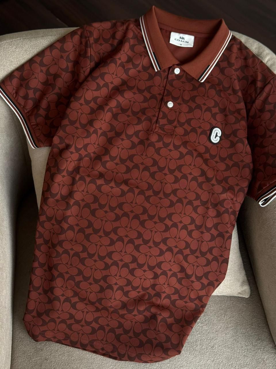 Heritage Monogram Premium Polo