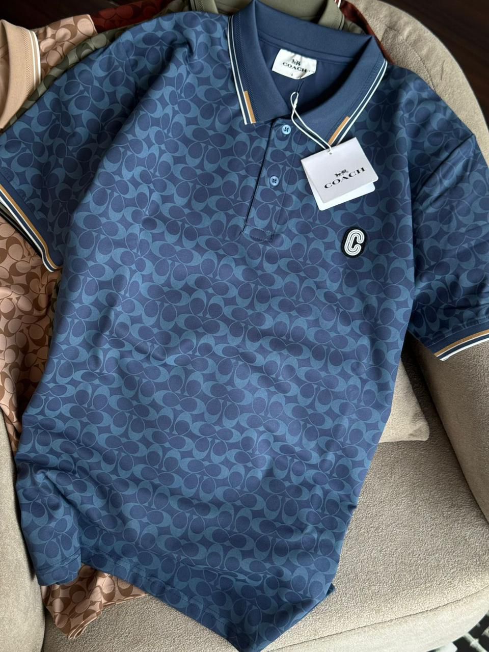 Heritage Monogram Premium Polo