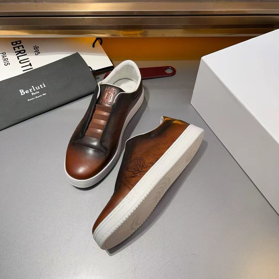 Heritage Patina Slip-On Sneakers