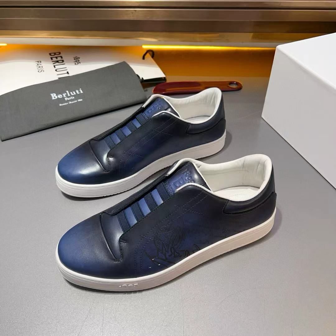 Heritage Patina Slip-On Sneakers