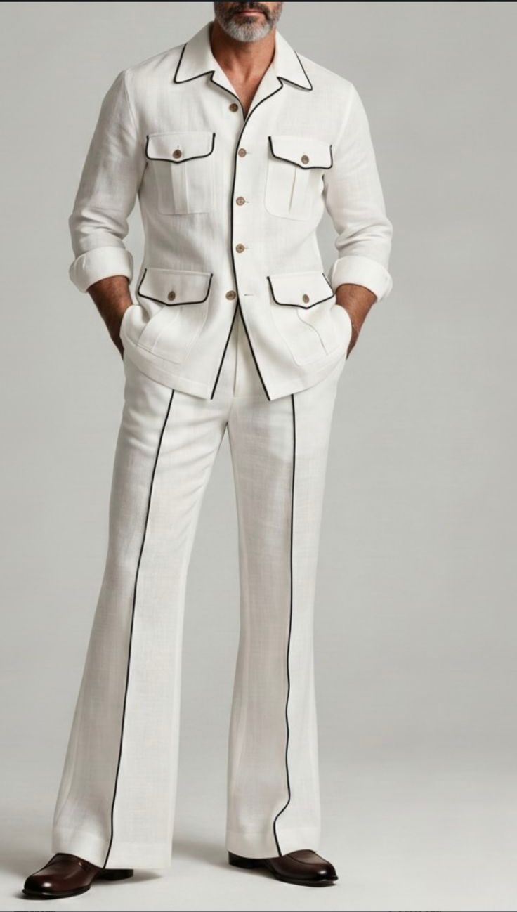 Monarch Linen Safari Cord Set