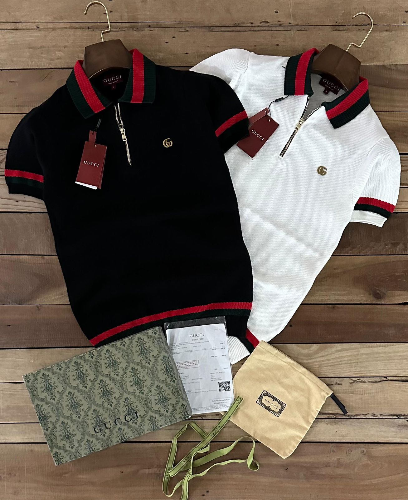 Regal Zip Knit Polo