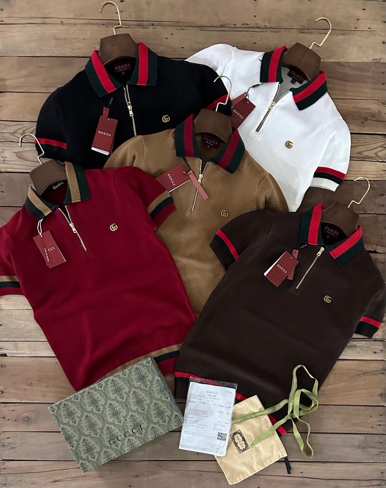 Regal Zip Knit Polo