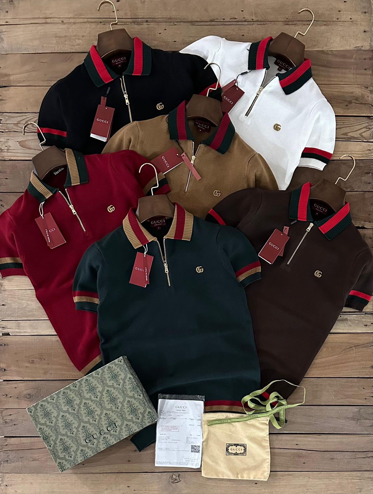 Regal Zip Knit Polo