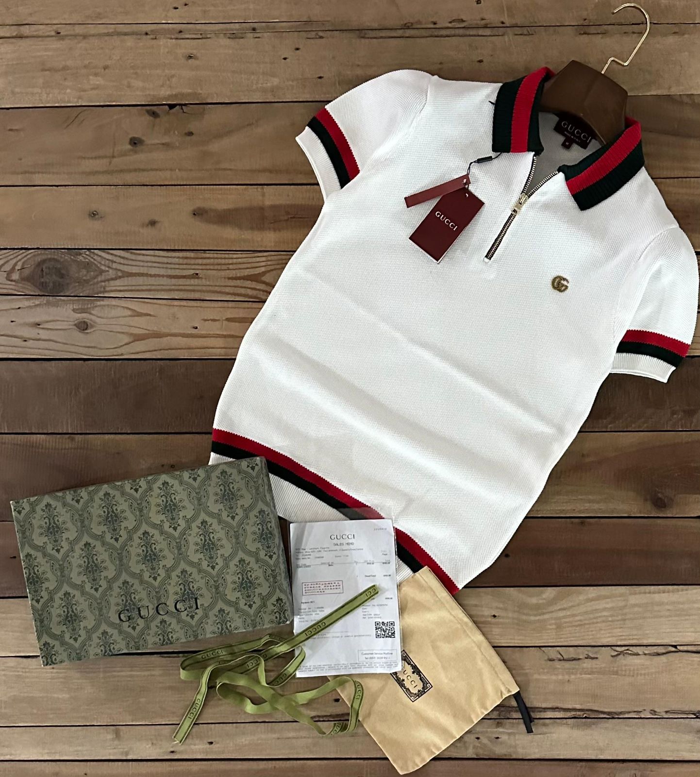 Regal Zip Knit Polo