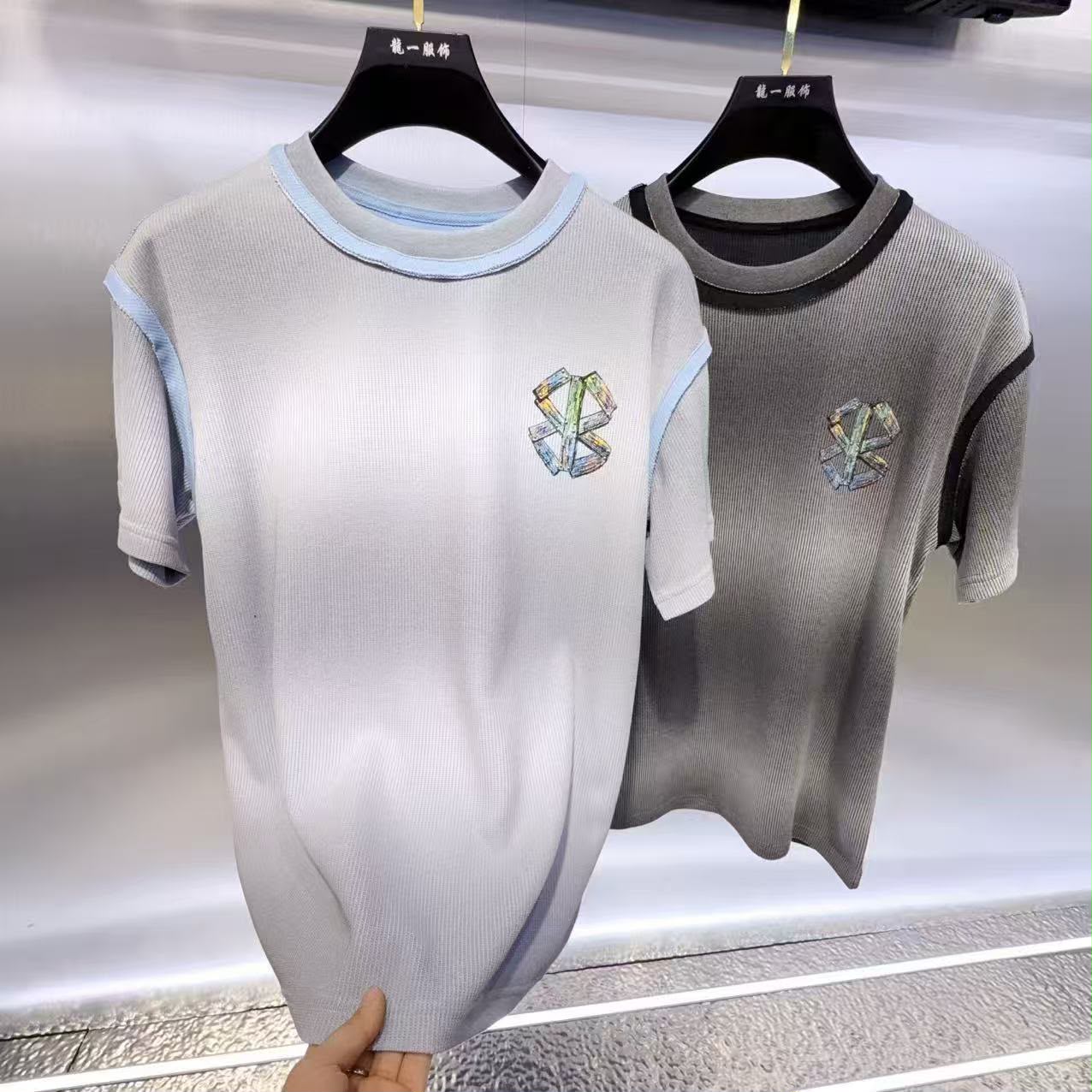 Prism Crest Premium Knit Tee