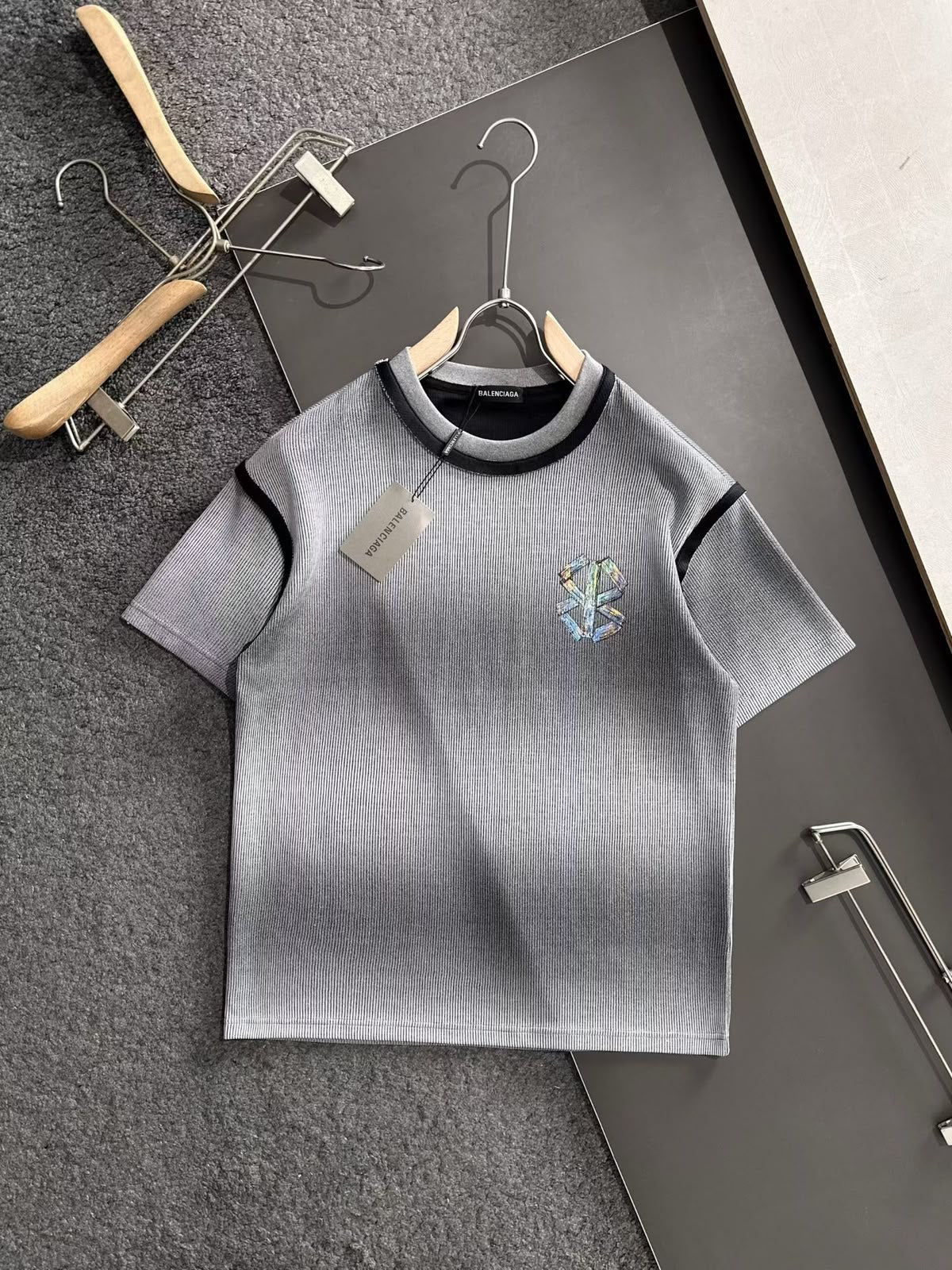 Prism Crest Premium Knit Tee