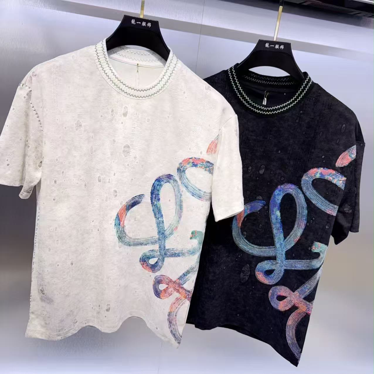 Spectrum Drift Distressed Tee