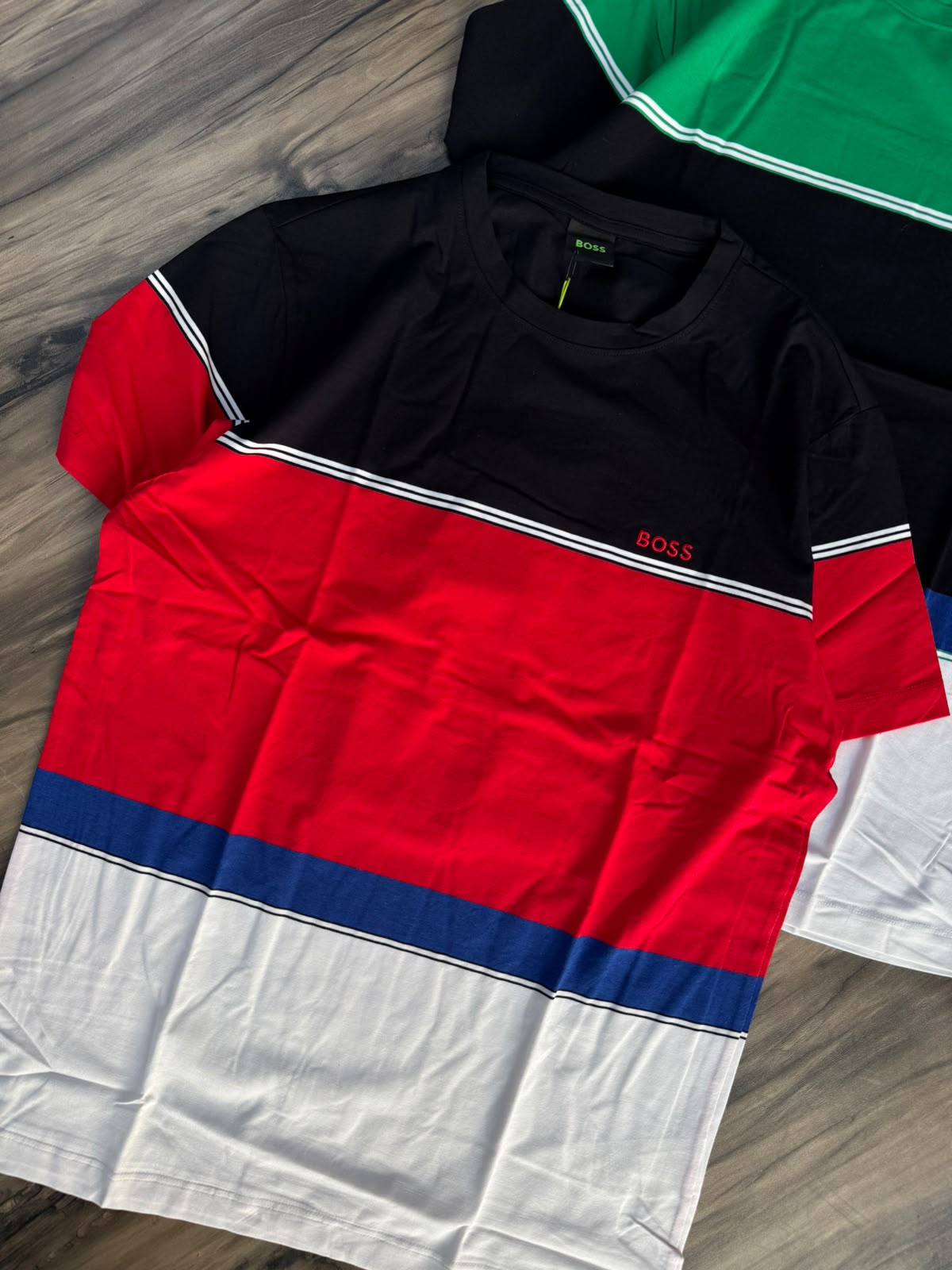 Classic Colorblock Crew Neck T-Shirt
