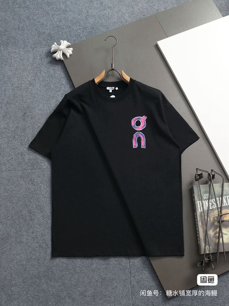 Abstract Paint Graphic Oversized Tee