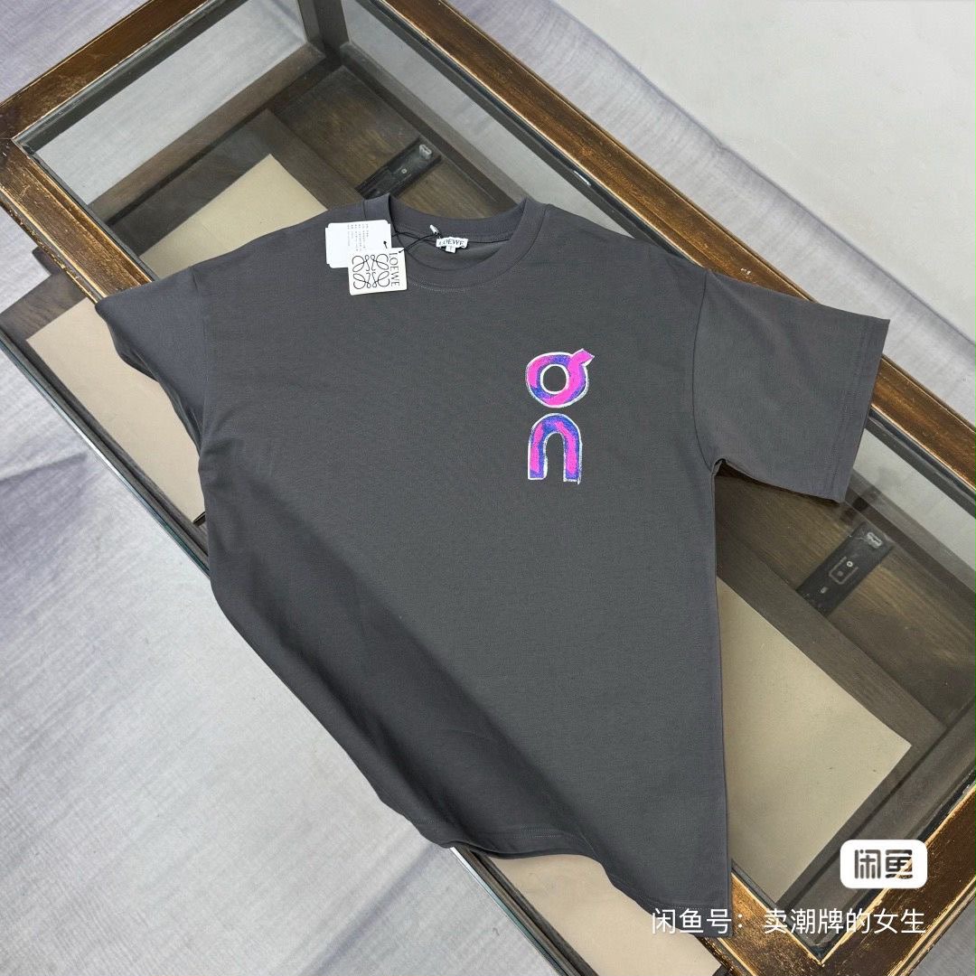 Abstract Paint Graphic Oversized Tee
