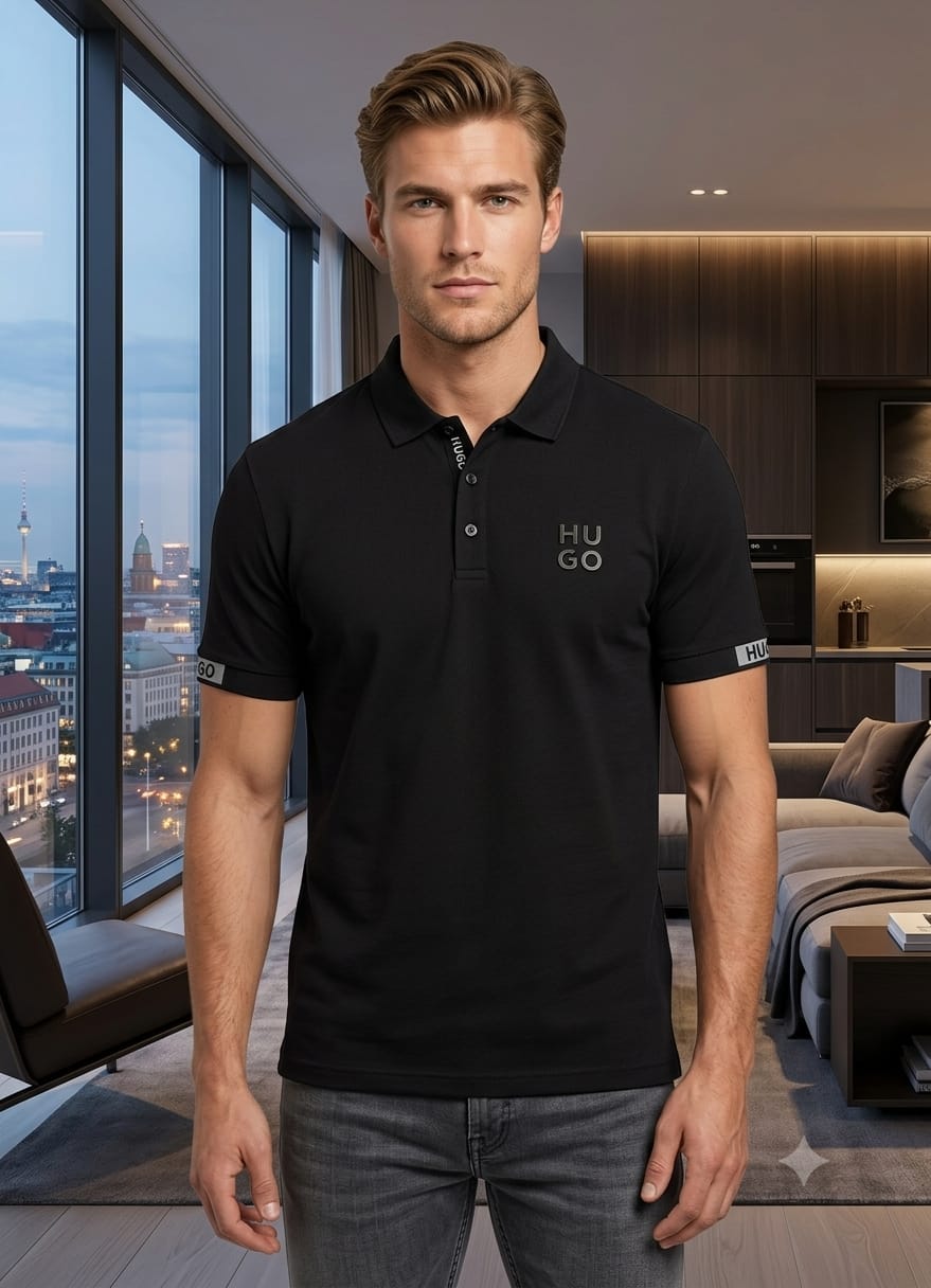 Premium Embroidered Polo T-Shirt