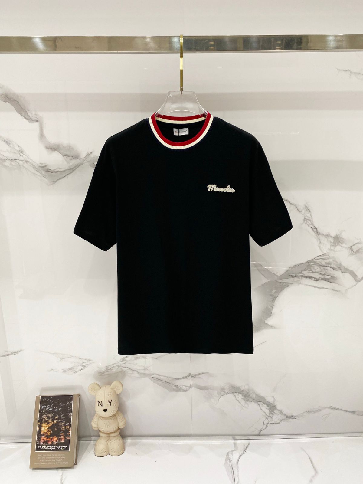 Premium Ribbed Crew Neck T-Shirt