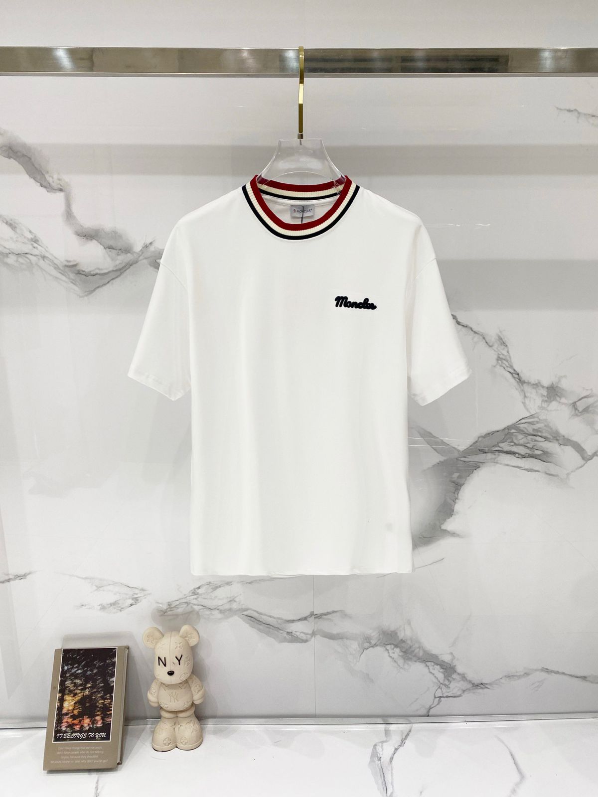 Premium Ribbed Crew Neck T-Shirt