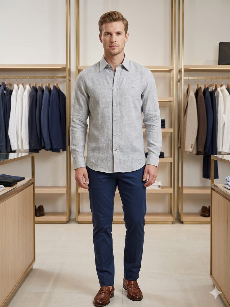 Premium Pure Linen Shirt