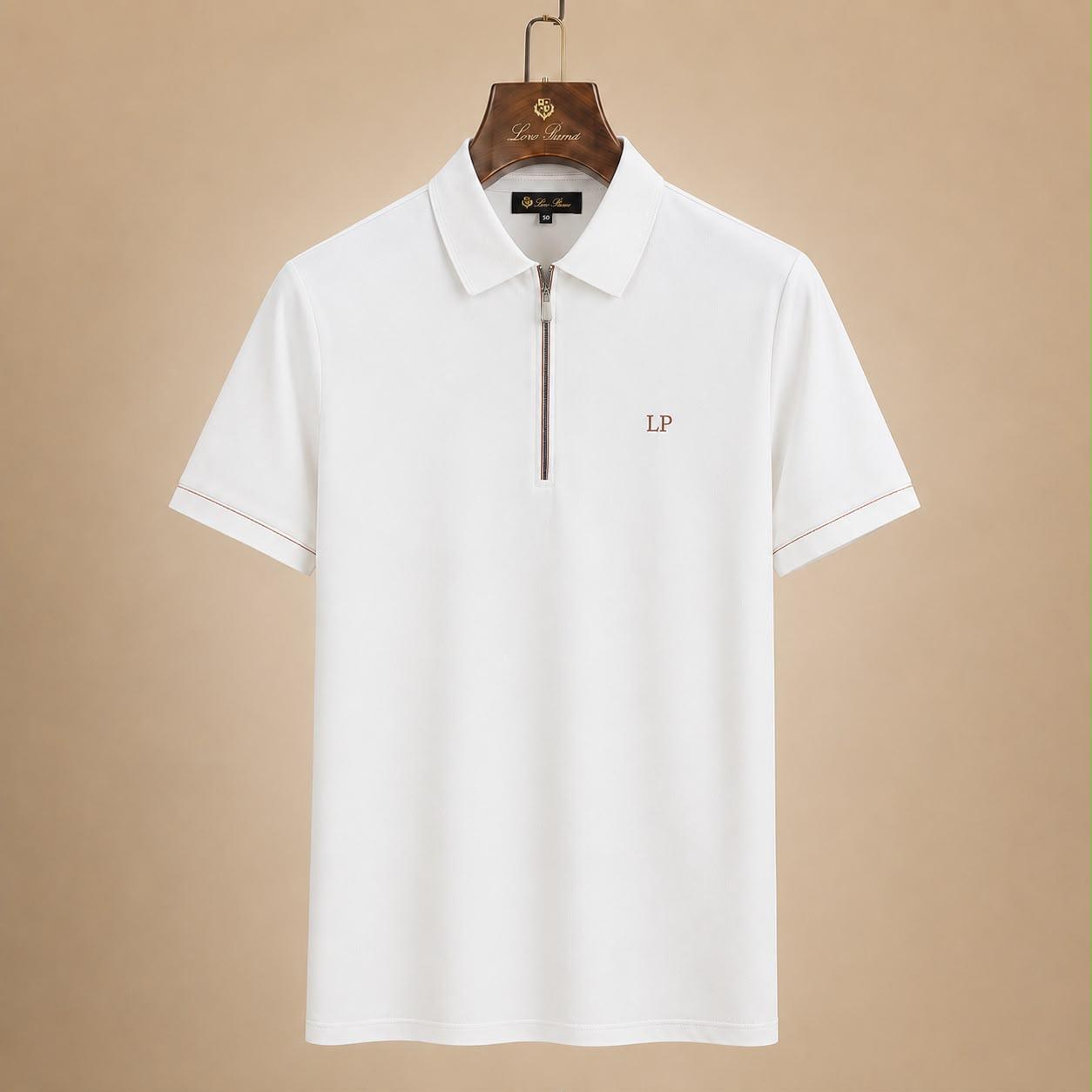 Premium Half-Zip Polo T-Shirt