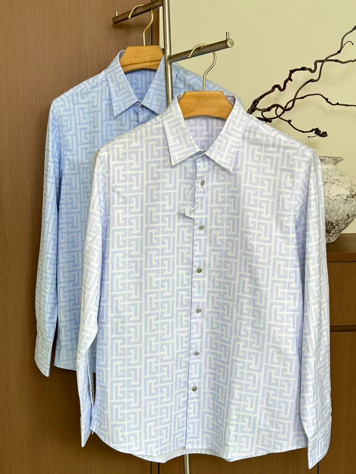 Premium Geometric Pattern Formal Shirt