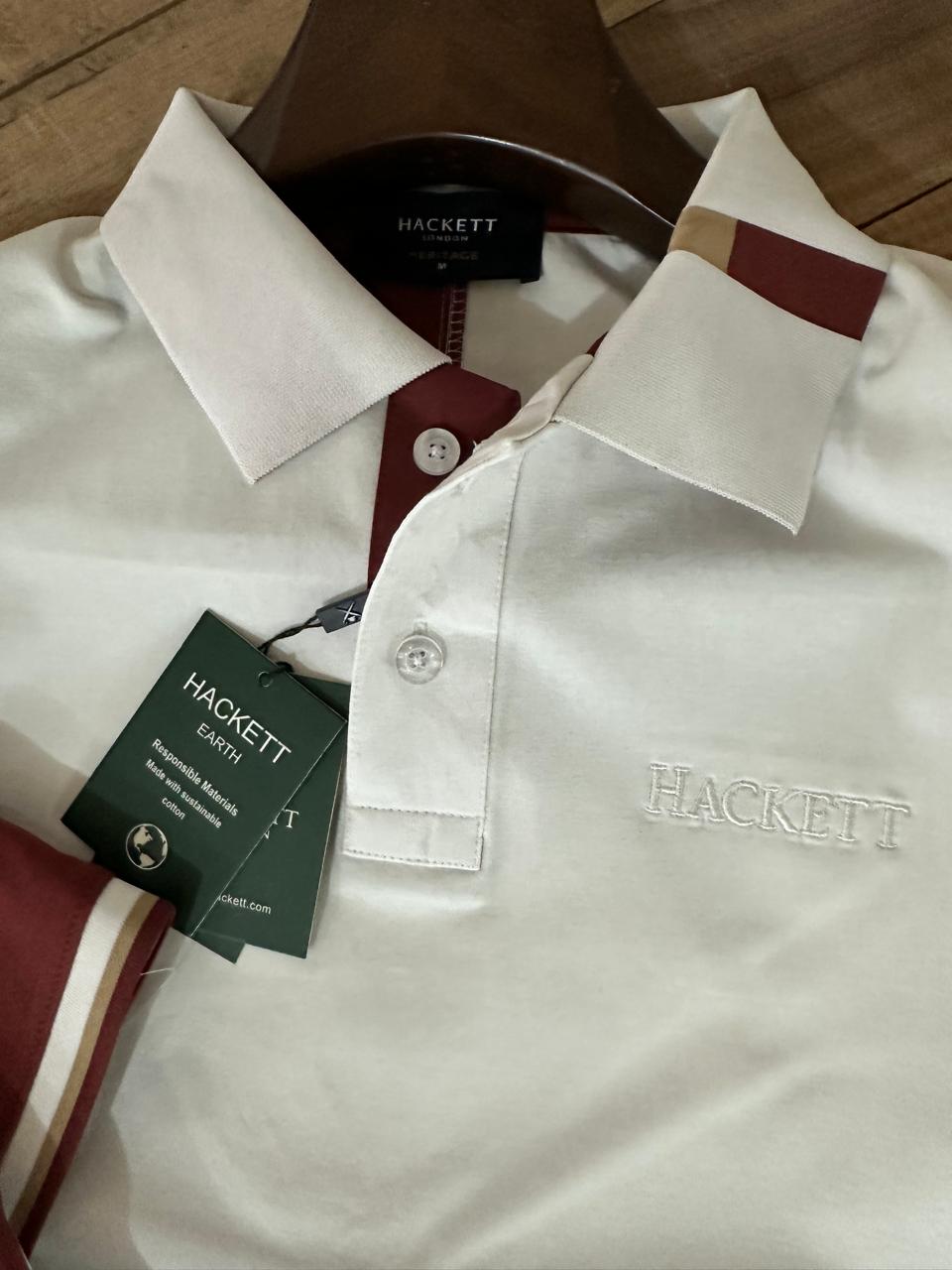 Premium Embroidered Colorblock Stretch Polo T-Shirt