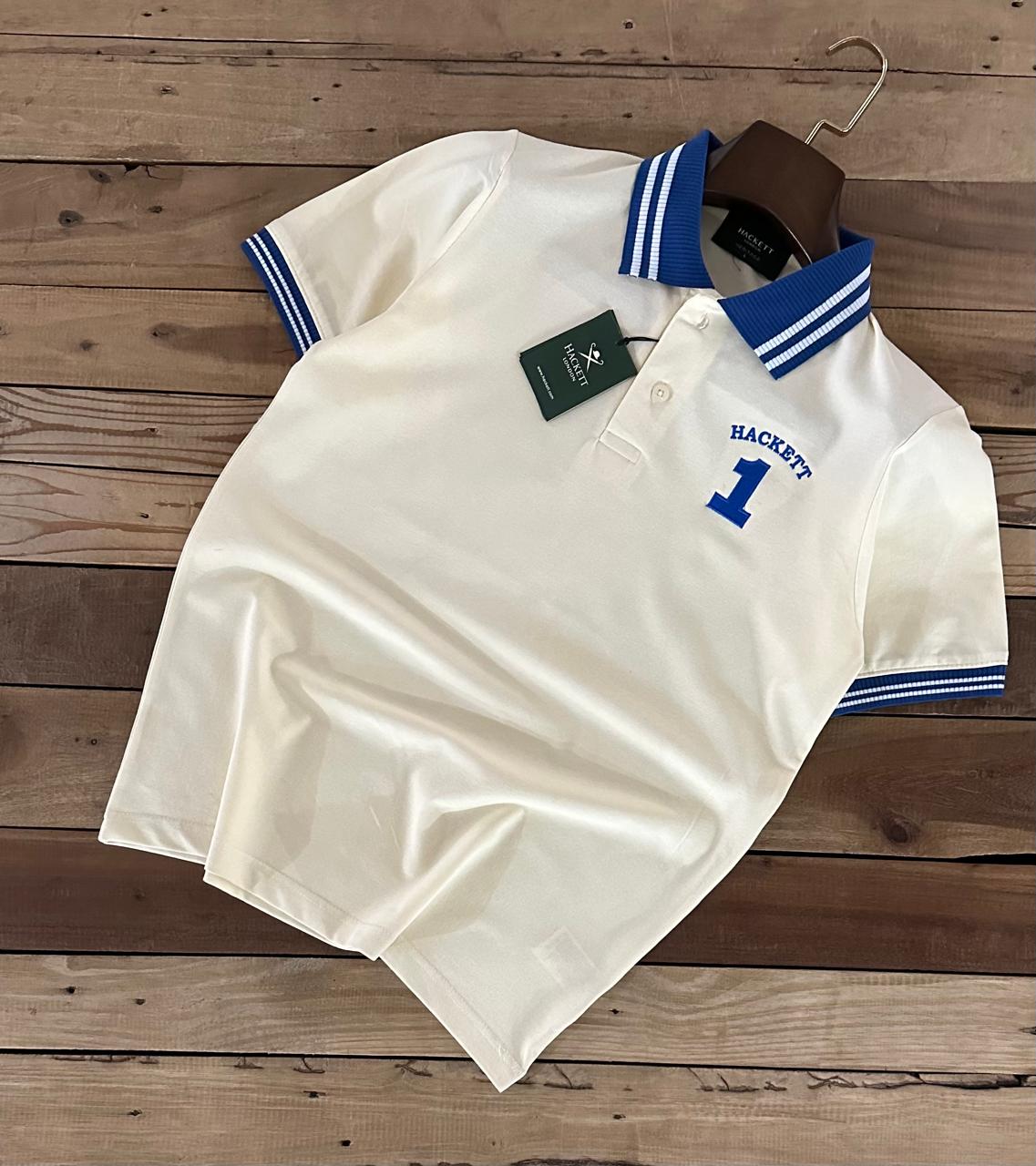 Premium Embroidered Stretch Polo T-Shirt