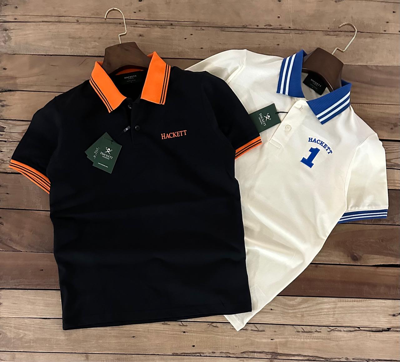 Premium Embroidered Stretch Polo T-Shirt