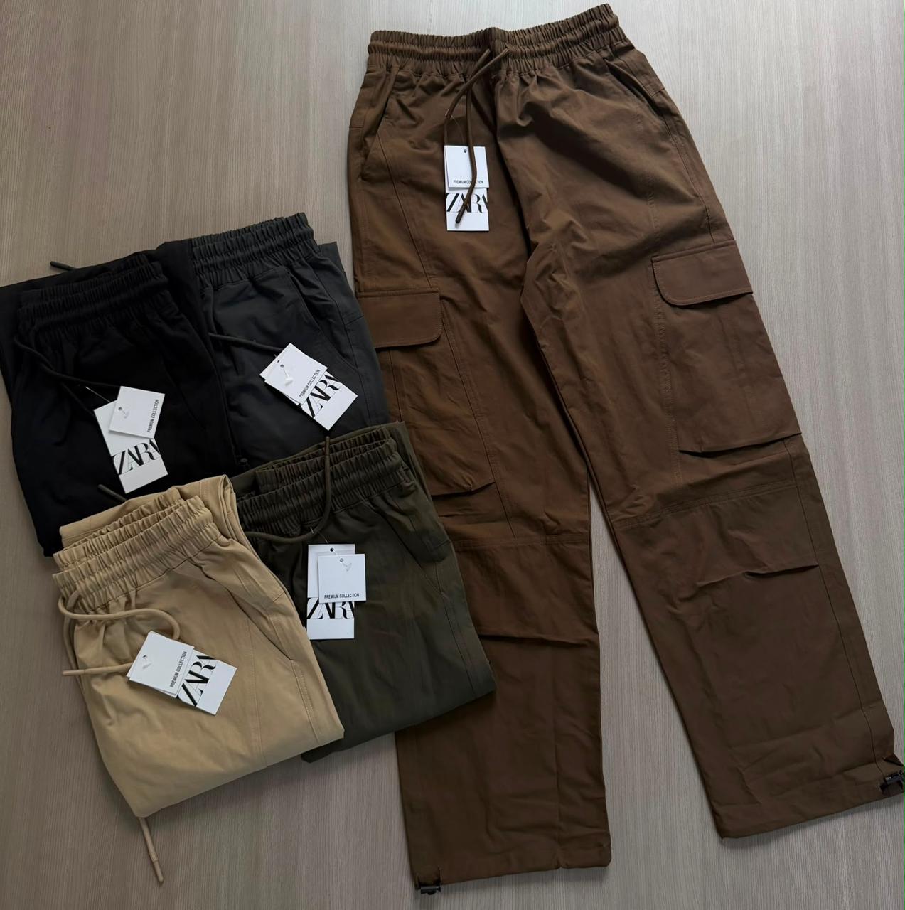 Premium Baggy Fit Cotton Cargo Pants