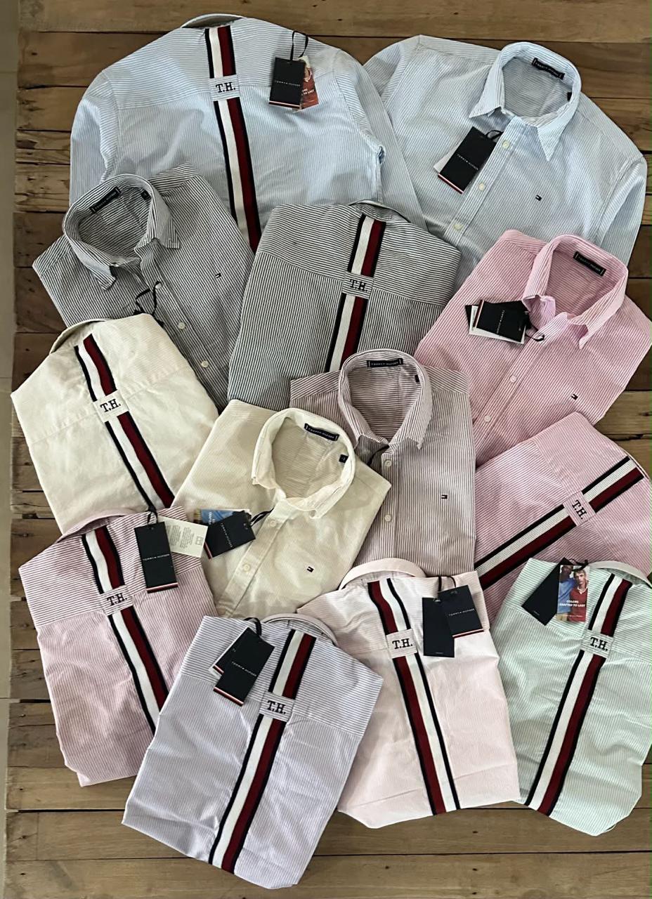 Premium Oxford Stripe Casual Shirt