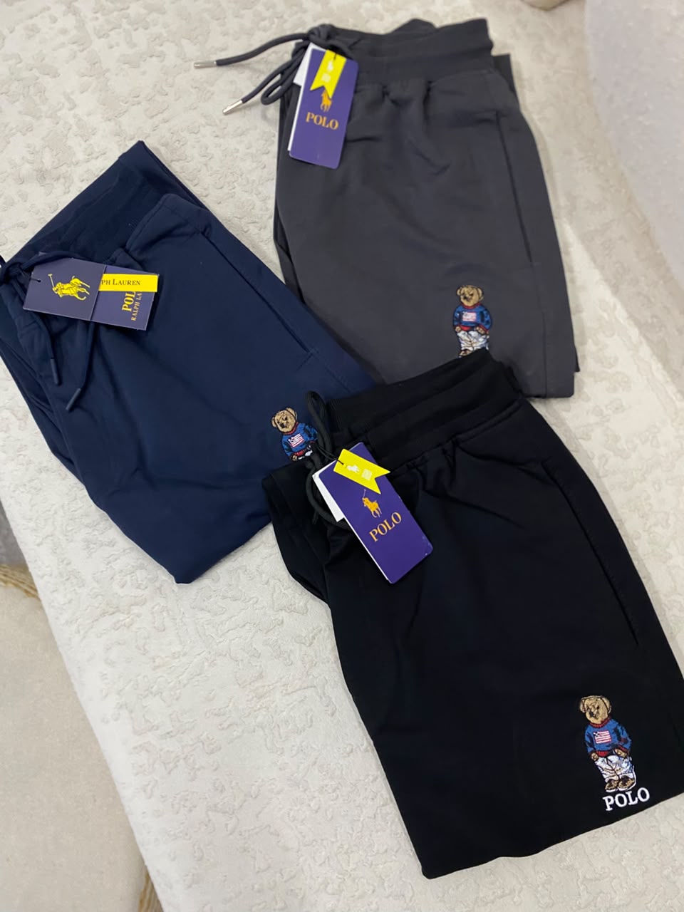 Premium Cotton Embroidered Track Pants
