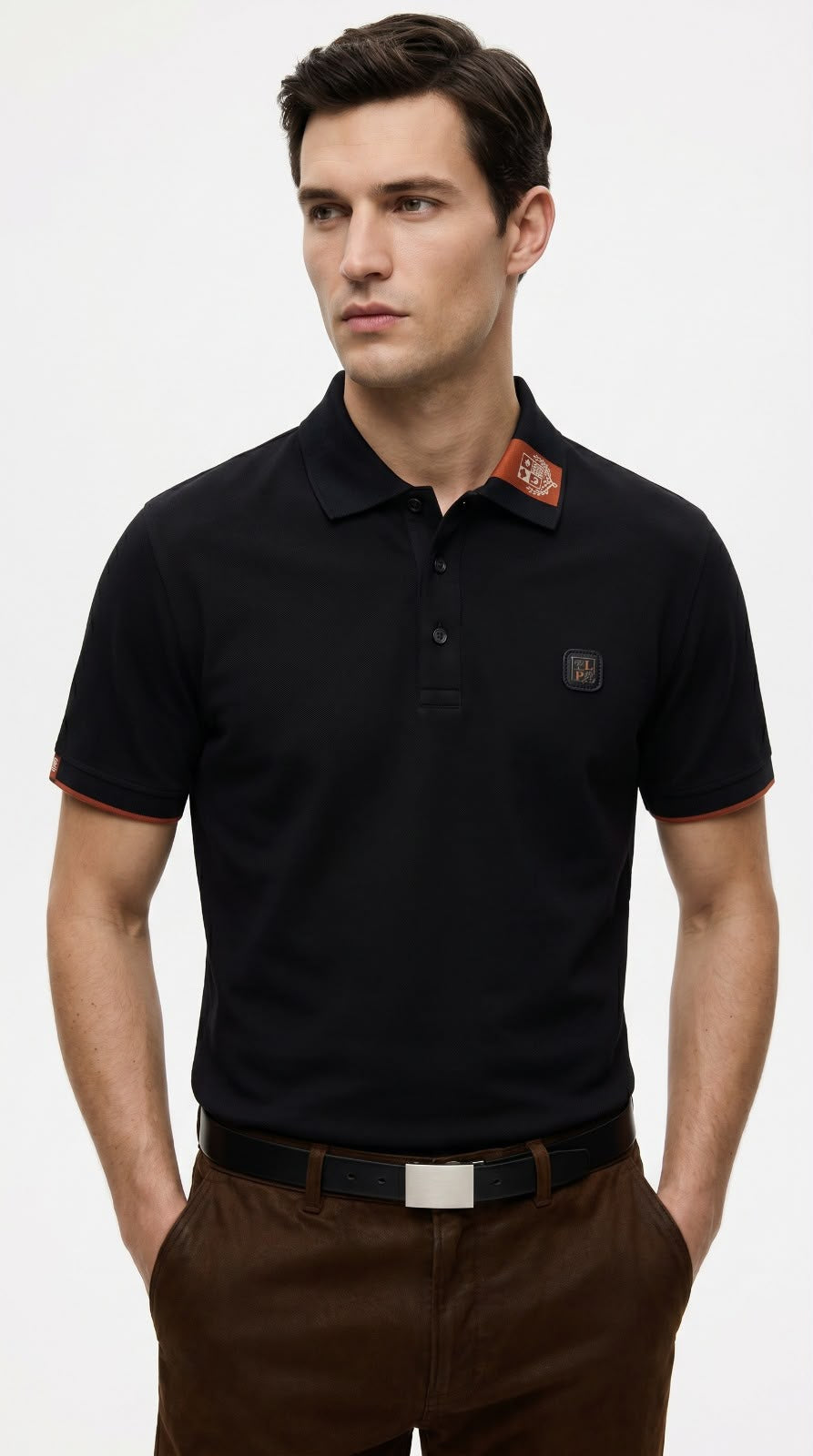 Premium Cotton Matty Lycra Polo T-Shirt